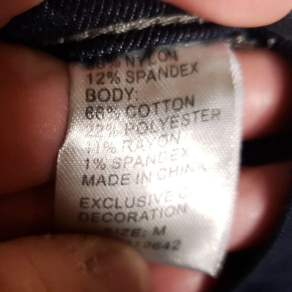 Denim Diva Maternity Womens Denim Capri Jeans Medium - Picture 6 of 7